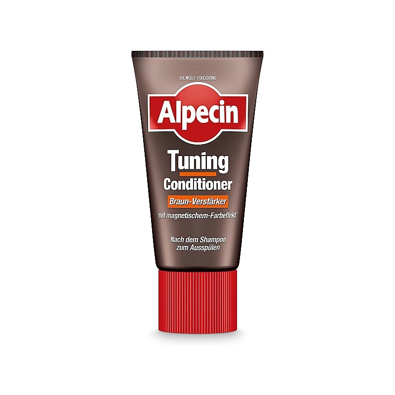 Odżywka koloryzująca, włosy brązowe, z kofeiną, Tuning Conditioner - Alpecin, 150 ml.